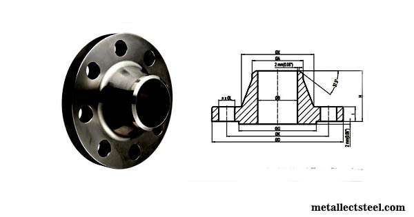 ANSI 150 Weld Neck Flange Dimensions ANSI 150 Weld Neck Flange Dimensions