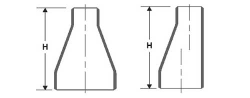 ASTM A234 WPB Concentric Reducer Dimensions ASTM A234 WPB Concentric Reducer Dimensions
