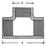 Plain Mild Steel Tee Dimension Plain Mild Steel Tee Dimension